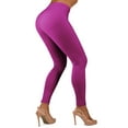 thumbnail image 5 of Gilbin Ultra Soft High Waist Leggings for Women-Many Colors -One Size & Plus Size (Purple S-L), 5 of 5