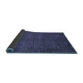 thumbnail image 2 of Ahgly Company Indoor Rectangle Abstract Blue Modern Area Rugs, 5' x 7', 2 of 4