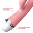 thumbnail image 4 of OCTMOM Sex Toys G Spot Vibrators for Women, Rabbit Vibrators Thrusting Dildos Partner Toys for Lovers Adult Couples,Pink, 4 of 5