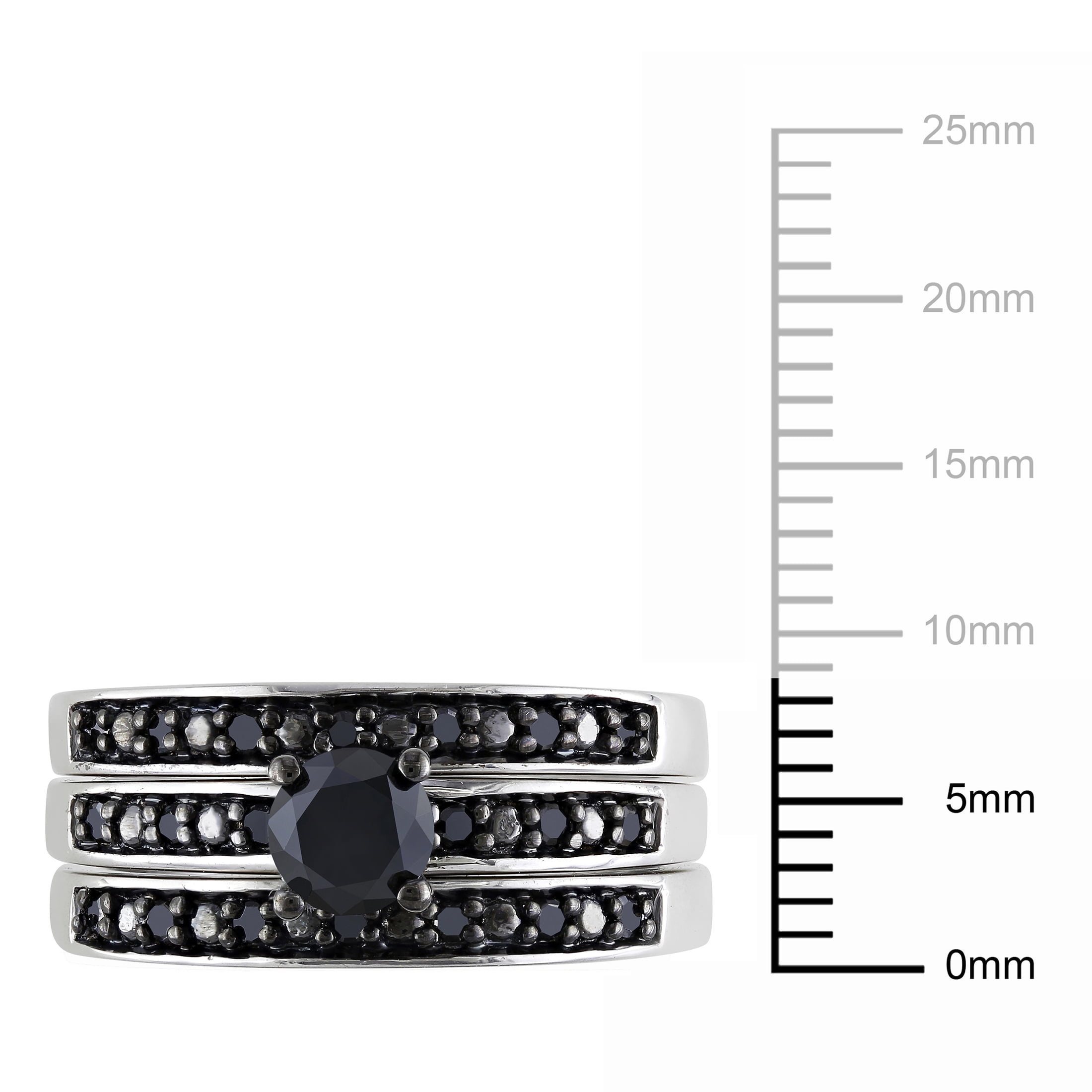 Everly Women's Diamond Sterling Silver Bridal Set