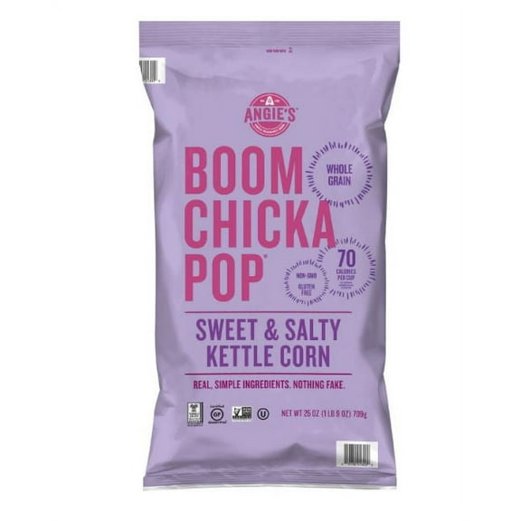 2pack Angie's Boom Chicka Pop Sweet and Salty Kettle Corn (25 oz.)