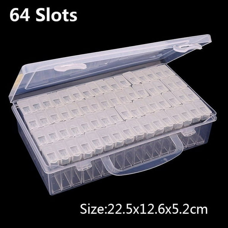 Diamond Painting Storage Containers 60 Slots Bottles 5D Cross