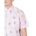thumbnail image 2 of Visive Mens Big And Tall Short Sleeve Button Shirt, Printed Cactus Shirts, 2 of 7