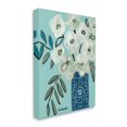 thumbnail image 3 of Stupell Industries Abstract Round Floral Blossoms White Poppies Geometric Vase,16 x 20, Design by Kait Roberts, 3 of 5