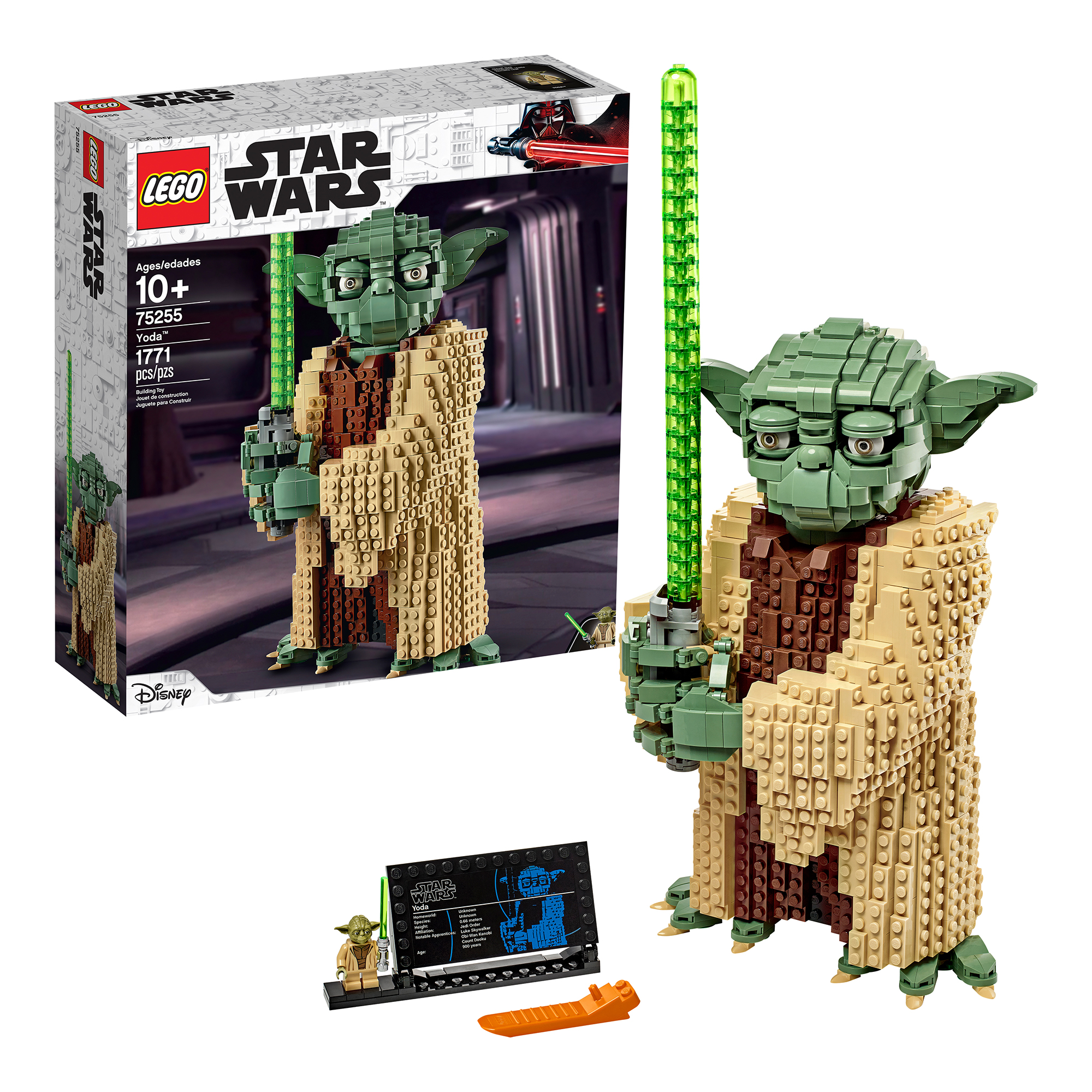LEGO Star Wars: Attack of the Clones Yoda 75255 Building Toy Set (1,771 Pieces) - image 5 of 10