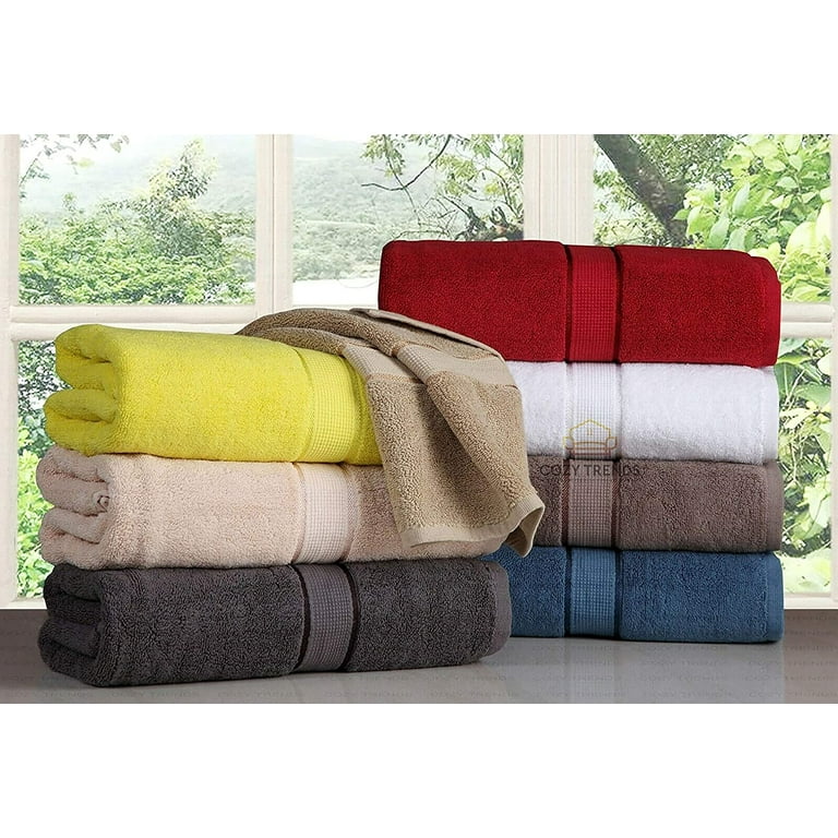 Luxurious Bathroom Towel Set Absorbent Bath Towel Hand Towel
