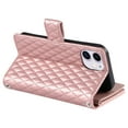 thumbnail image 5 of for iPhone 11 Wallet Case with Card Holder & Kickstand & Wrist Strap, Flip Folio Book Style PU Leather Shockproof Protective Phone Cover with Crossbody Strap for iPhone 11, Rosegold, 5 of 11