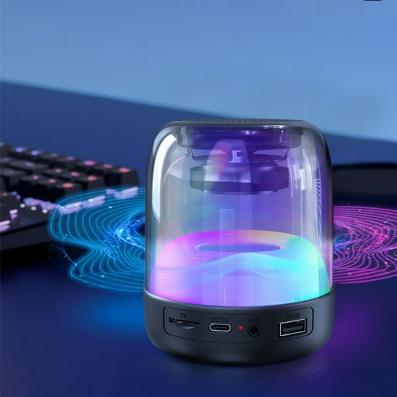 Giunmcul up to 65% Off Bluetooth 5.3 Speaker Audio, Portable Wireless Bluetooth Speaker, Home Subwoofer, Stereo Sound Small Audio, Wireless Speaker
