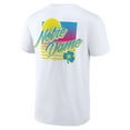 thumbnail image 3 of Men's  White Notre Dame Fighting Irish High Hurdles T-Shirt, 3 of 3