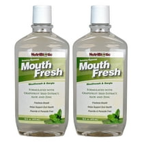 NutriBiotic MouthFresh, Refreshing Peppermint 16 Oz. Twin Pack