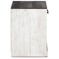 thumbnail image 6 of Signature Design by Ashley Shawburn One Drawer Night Stand, White/Dark Charcoal Gray, 6 of 7