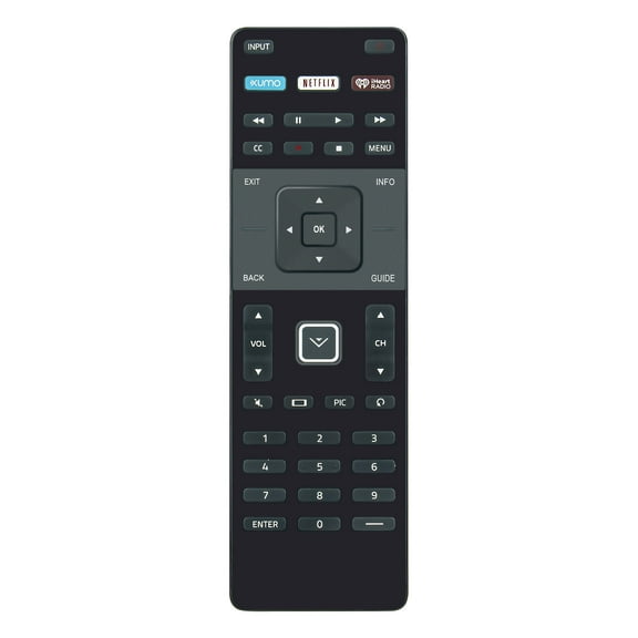 XRT122 Replacement Remote Control, Fit for Vizio Smart TV D48-D0 D48F-E0 D48F-EL D24-D1 D24H-E1 D28H-D1 D32-D1 D50U-D1 D55-D2 D32F-E1 D55F-E0 D55F-E2 D32H-D1 D32X-D1 D39F-E1 D65U-D2