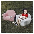 thumbnail image 3 of Roundy Kid's Chair, Gingham Chair , Lavender, 3 of 6