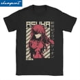 thumbnail image 1 of Camisetas de Anime de Asuka para hombre y mujer, camisa de cuello redondo, algodón, manga corta, ropa Original, 1 of 5
