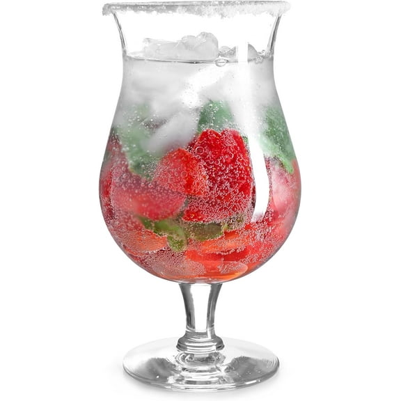 Ravenscroft Crystal Titanium Belgian Beer Glasses | Set of 4 | Lead-Free Crystal | 22 Fluid Ounces | Sheer Rim | Dsihwasher Safe | Elegant and Durable | Perfect for Beer and Frozen Cocktails