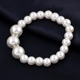 thumbnail image 6 of UDIYO Women Faux Pearls Alloy Necklace Bracelet Earrings Wedding Bridal Jewelry Set, 6 of 6