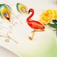 thumbnail image 1 of Red Enamel Flamingo Bird Brooches Pin Breastpin Women Animal Scarf Dress Jewelry, 1 of 5