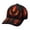 Red,Free Size, variant on Halloween Baseball Cap,Red Cool Flame Baseball Cap,Crazy Adjustable Trucker Hat for Party, Festival Activities