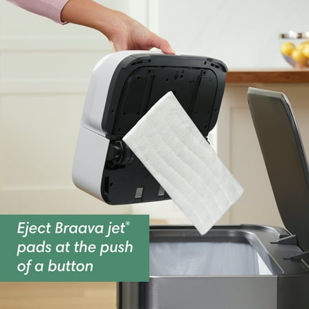 iRobot - Braava jet m6 Wi-Fi Connected Robot Mop - White