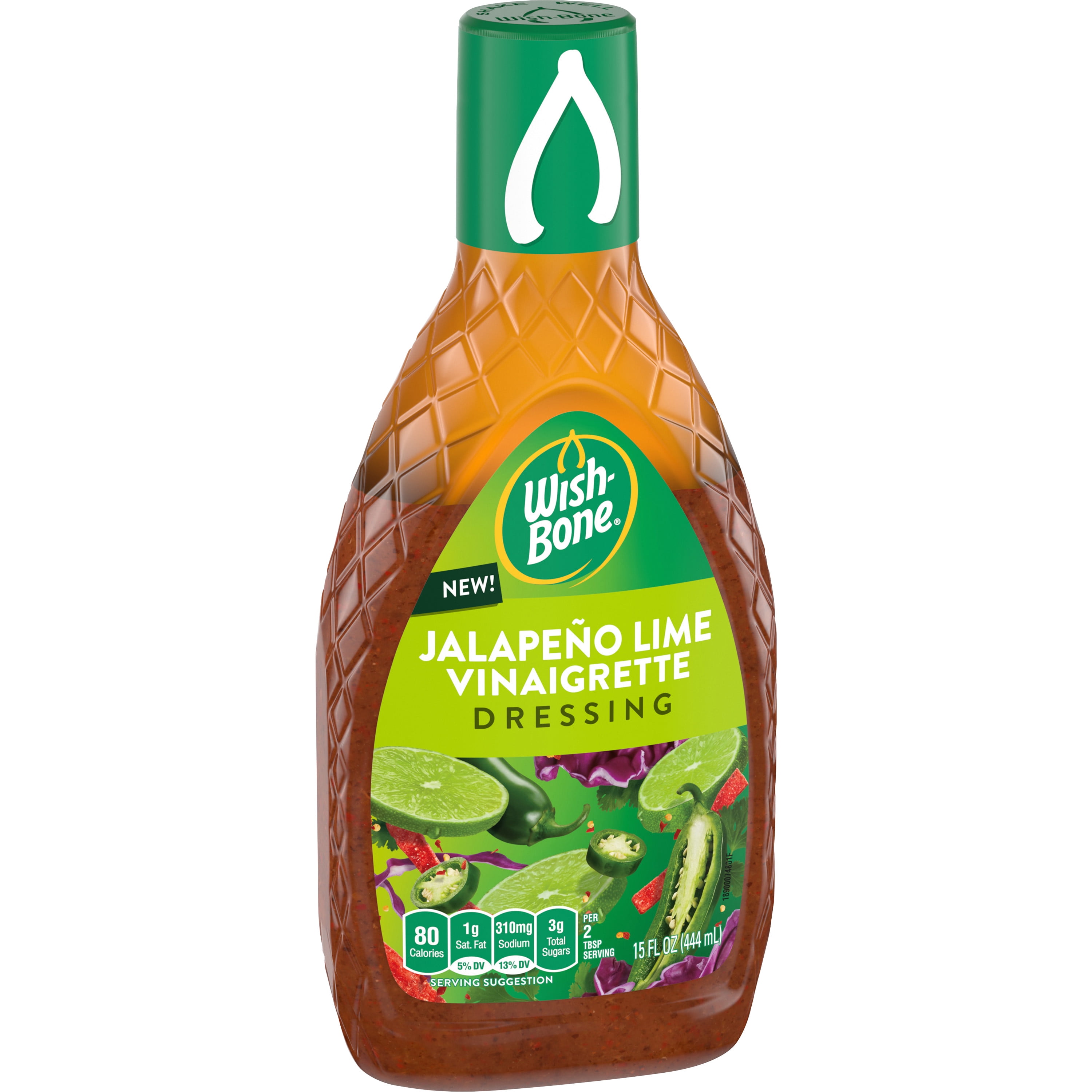 WishBone Jalapeno Lime Vinaigrette Dressing, 15 FL OZ