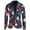 Dark Blue, variant on toraway Linen Suit for Men Big and Tall Casual Men's Fashion Casual Buckle Printed Single Fashion Soft Work Formal Warm Casual Soft Tops L