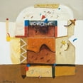 thumbnail image 2 of den Boon, Theo 26x26 White Modern Wood Framed Museum Art Print Titled - Gate to Paradise I, 2 of 4