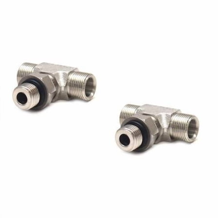 Seastar Boat ORB Tee Fittings HF6005 | 5/8 x 1/2 Inch SS