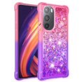 thumbnail image 2 of Funda para Motorola Edge 30 Pro Transparente con Brillos Carcasa Protectora Antigolpes con Glitter Brillante, 2 of 5