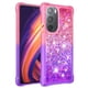 thumbnail image 2 of Funda para Motorola Edge 30 Pro Transparente con Brillos Carcasa Protectora Antigolpes con Glitter Brillante, 2 of 5