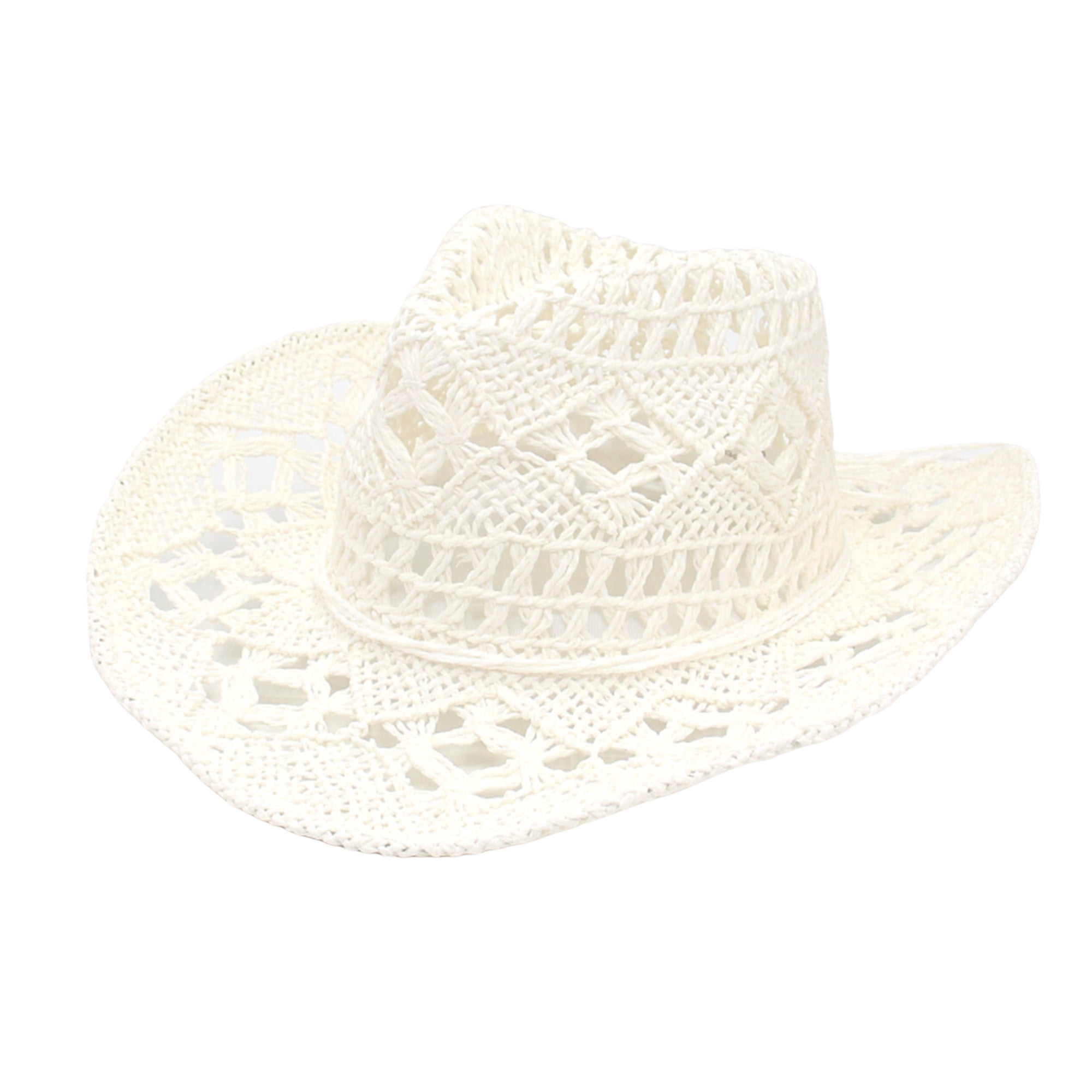 Women and Men Western Cowboy Hats Summer Outdoor Straw Hat  display picture 3