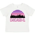 thumbnail image 3 of Inktastic Chicago Gifts Souvenirs for Kids Girls Toddler T-Shirt, 3 of 5