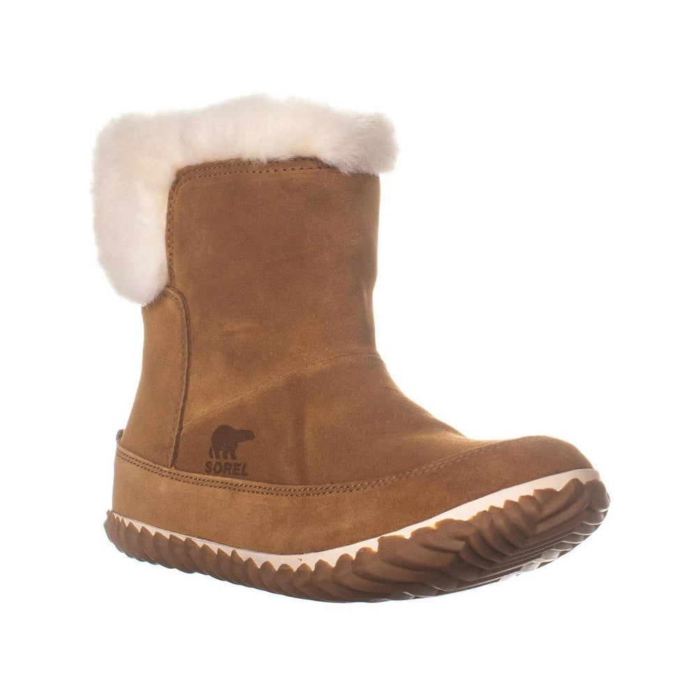 sorel out and about boot natural tan