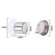 thumbnail image 3 of 2Pcs Stainless Steel Magnetic Soap Holder, Hanging Bar Soap Dish with Suction Cup, Wall Mount Soap Tray for Shower Bathroom Kitchen Sink, 3 of 5