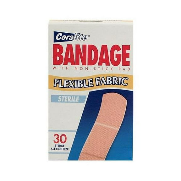 Great Lakes Wholesale 792215851101 Flexible Fabric Bandages, 30-Ct. - Quantity 1