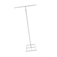 thumbnail image 1 of Soporte para telón de fondo de boda en forma de T, altura ajustable, decoración del hogar, decoración navideña, metal Blanco Ancho 80cm, 1 of 8