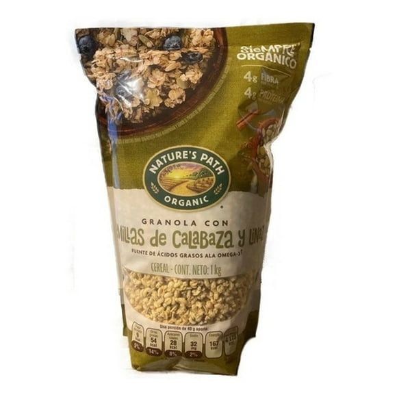 Granola Semilla De Calabaza Linaza Natures Path Organic 1 Kg
