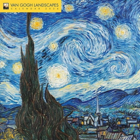 Vincent Van Gogh Landscapes Wall Calendar 2026 (Art Calendar), (Paperback)