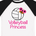 thumbnail image 4 of Inktastic Volleyball Butterfly Princess Girls Toddler T-Shirt, 4 of 5
