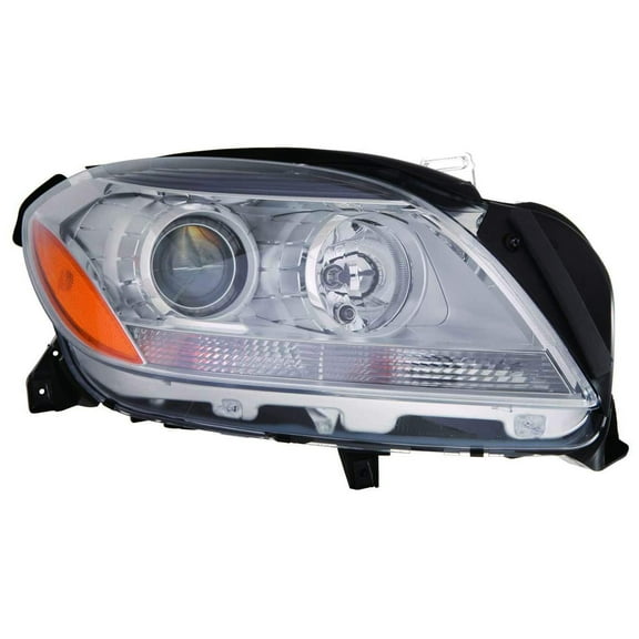 KAI New CAPA Certified Standard Replacement Passenger Side Headlight Assembly, Fits 2012-2014 Mercedes ML550