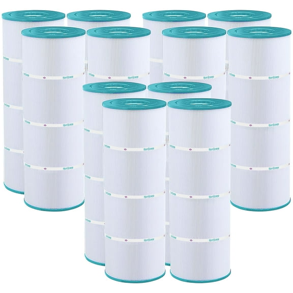 Hurricane 12 Pack HF7483-04 Advanced Pool and Spa Filter Cartridge Replacement