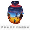 thumbnail image 2 of Cosmic Swirl Desert Explorer Men's Women New Sweatshirt Hoodie Men's Plus Size Sweatshirt Hooded Sweatshirt 3d Printed Street Men's Cloth, 2 of 6