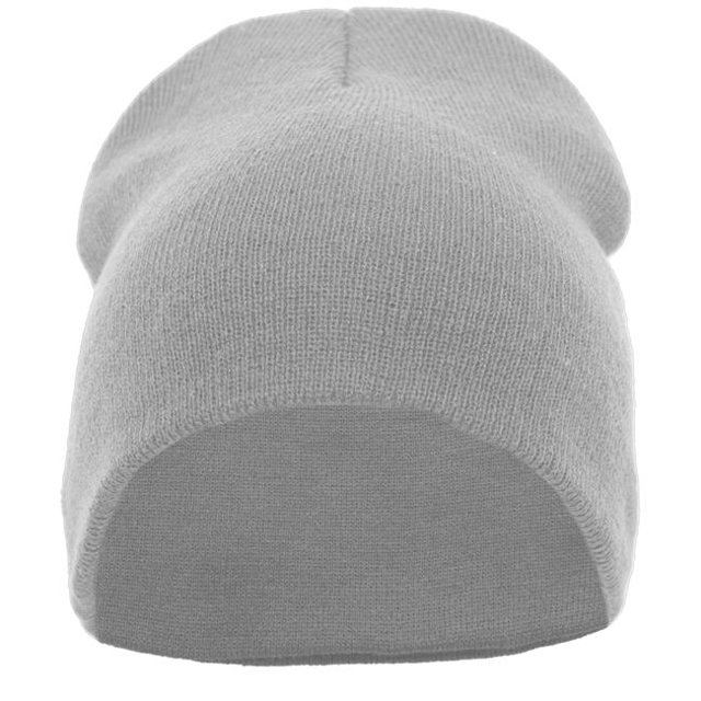 Pacific Headwear 601K.099.OS Basic Knit Beanie, Silver - One Size
