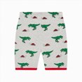 thumbnail image 5 of NOLDARES Baby Boy Outfits 2 Pieces Crewneck Short Sleeve Tee Shirt Little Raccoon Pattern Elastic Waist Shorts Animal Print Clothes(Green,7-8 Y), 5 of 8
