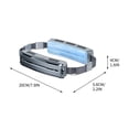 thumbnail image 2 of Waist-Worn Cooling Fan with Ice Belt, 4000mAh Battery, 4 Wind Speeds, Portable Personal Air Conditioner for Outdoor, Sports, and High-Temperature Environments, 2 of 6
