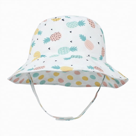 Hessimy Kids Bucket Hat Sun Hat for Boys Girls - Sun Protection UPF 50  Wide Brim Cotton Unisex Outdoor Summer Beach Swim