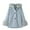Light Blue, variant on Mercatoo Girls Wool Blend Solid Color Dress Coat Kids Toddler Faux F𝐮r Hood Button Down Outwear Winter Toddler Girl Fall Jacket