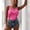 Rose Red, variant on Women's Full Lace Cami Top – Scalloped Neckline Sleeveless Semi-Sheer Round Neck Beach & Resort Casual  Blouse Rose Red，L