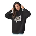 thumbnail image 1 of Sudadera Con Capucha Abrigada Estampada De Moda Unisex, 1 of 8