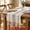 Coffee, variant on Unique Bargains Decorative Durable Washable Cotton Kitchen Runner Coffee 13.8" x 70.9"