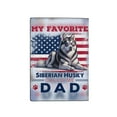 thumbnail image 2 of My Favorite Siberian Husky Calls Me Dad. Happy Father's Day Travel Passport Wallet Husky Dog Lover Gifts PU Leather Passport Holder Cover - 00005, 2 of 5